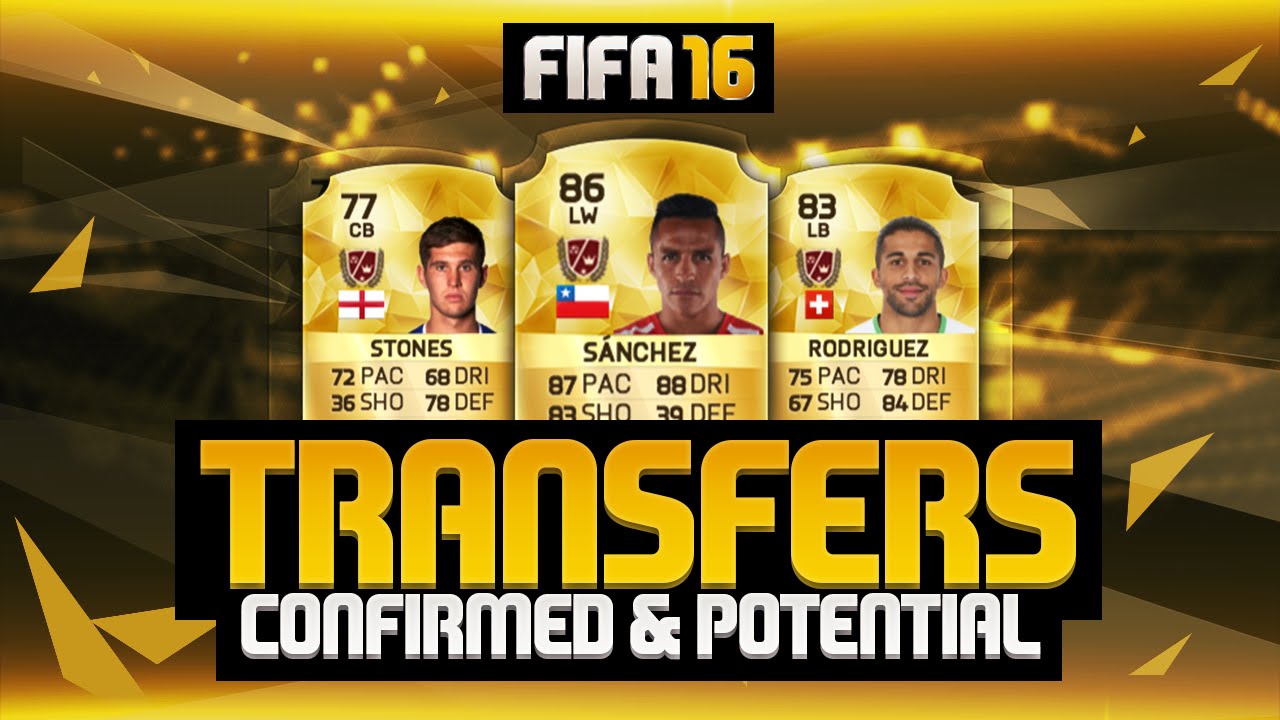 JANUARY TRANSFERS! - S&Aacute;NCHEZ, RODRIGUEZ, STONES & MORE! | FIFA 16 ULTIMATE TEAM