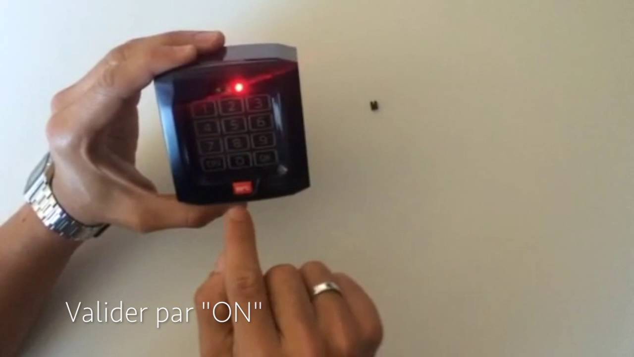 BFT EASY. Q Bo Touch : Enregistrement