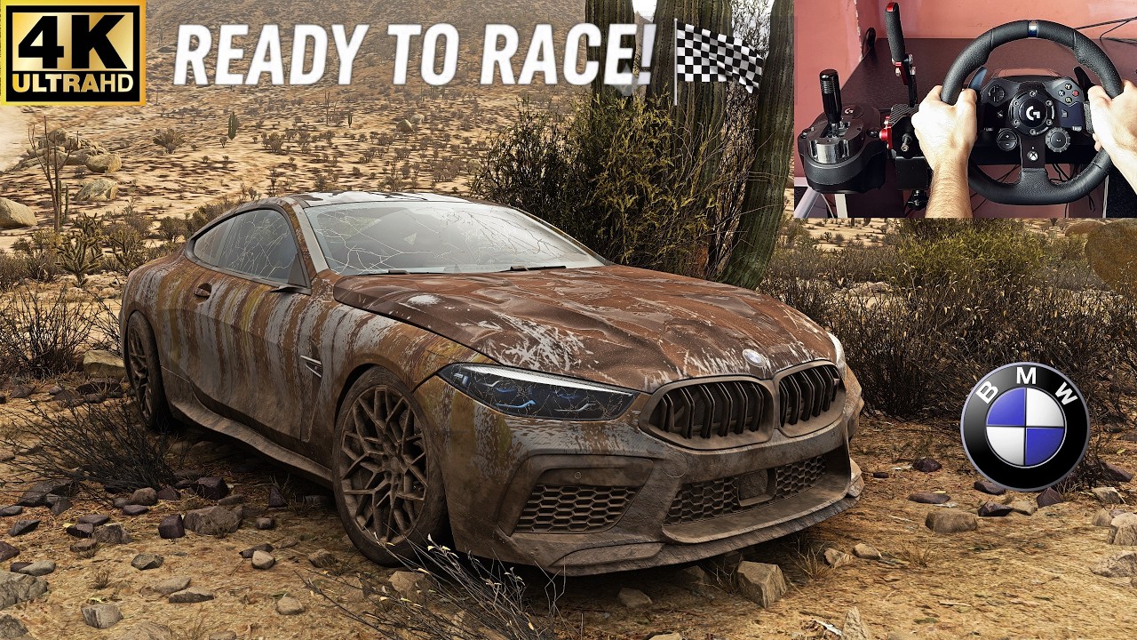 RESTORED & RACED VS HYPERCARS BMW M8 F92 COMPETITION  | Forza Horizon 5 Steering Wheel Gameplay