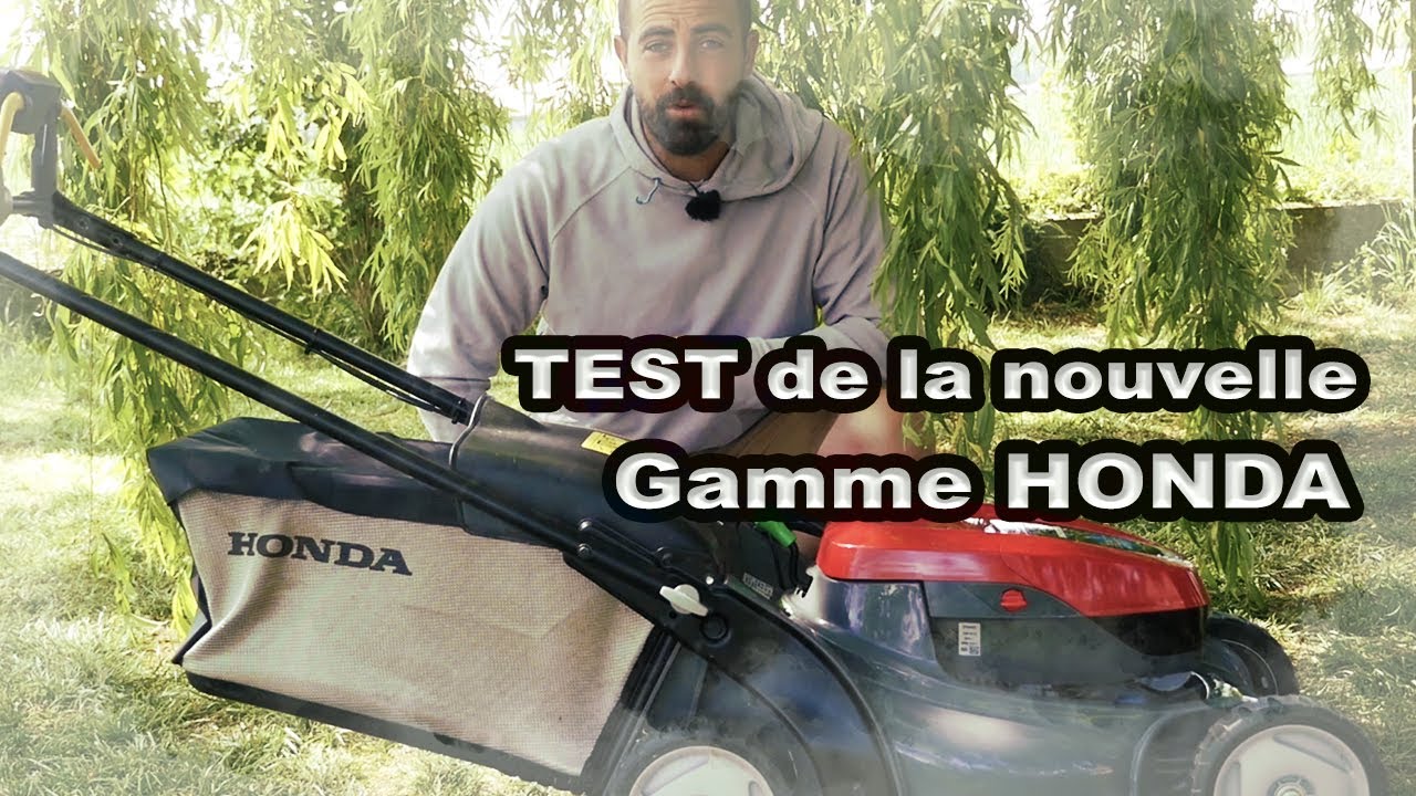 TEST : Honda HRX : un tondeuse pro pour le gazon et faire du Mulch