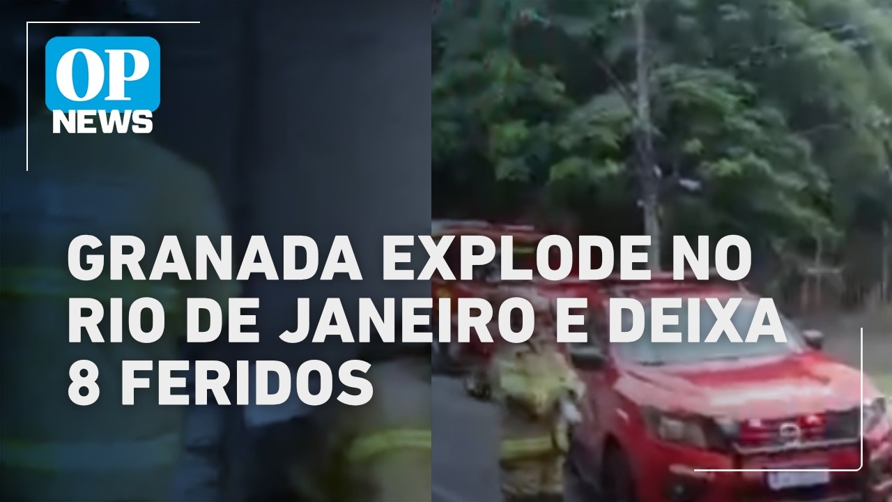 Explos&atilde;o de granada deixa seis feridos na Ilha do Governador, no Rio de Janeiro l O POVO NEWS