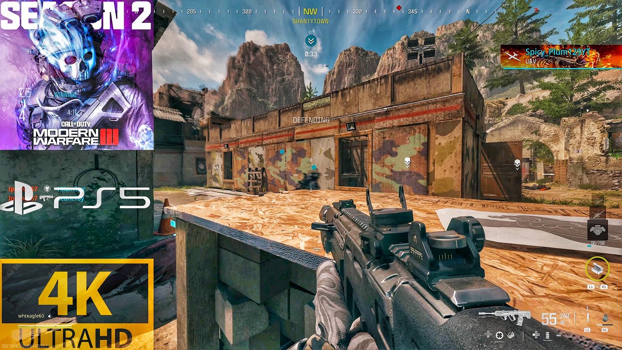 Call of Duty Modern Warfare 3 (Cod Mw3)Multiplayer Gameplay Hardpoint Ps5 (4K 60FPS)| No commentary