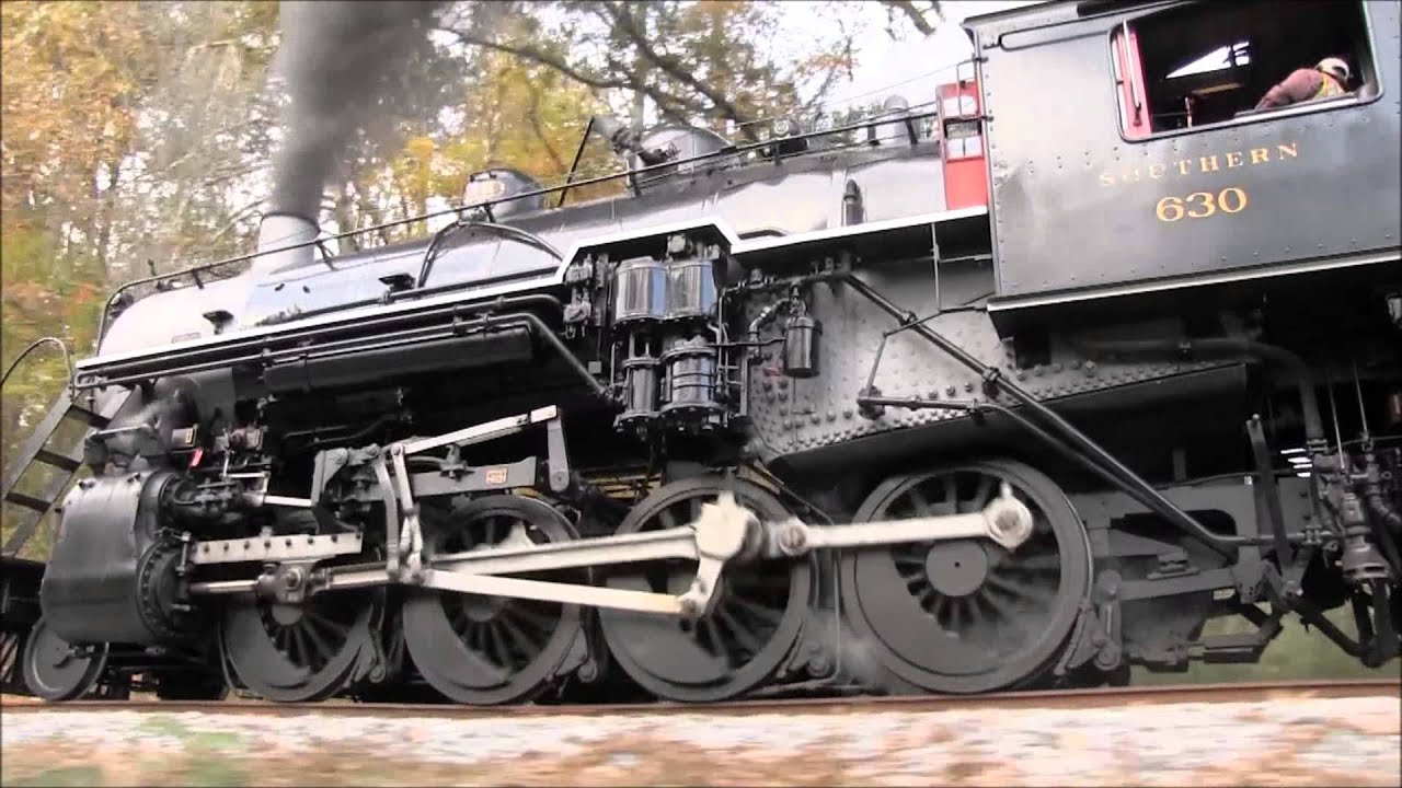Southern Double Header 630 & 4501 Pacing The Action