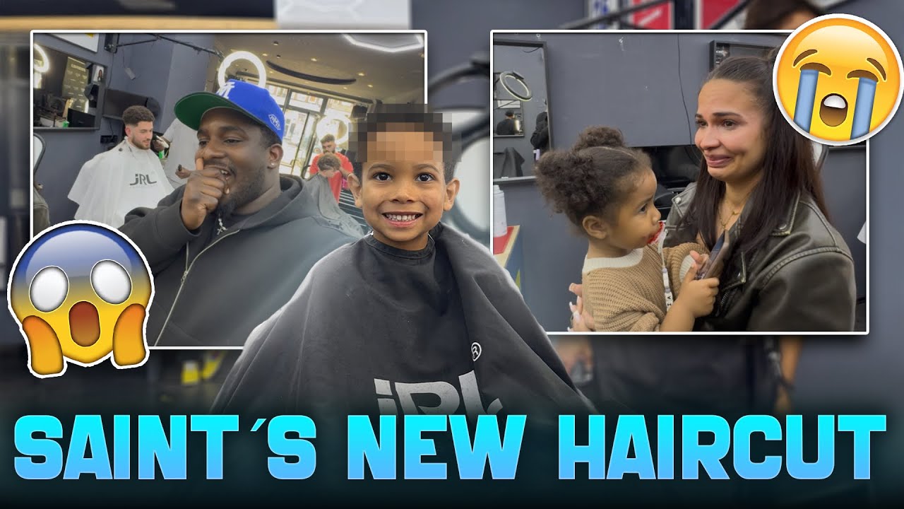 Saint schneidet DAS ERSTE MAL SEINE HAARE