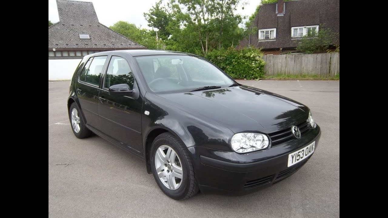 Volkswagen Golf 1.6 5 Door Hatchback In Black With Alloys 2001 Y Reg @ Target Cars