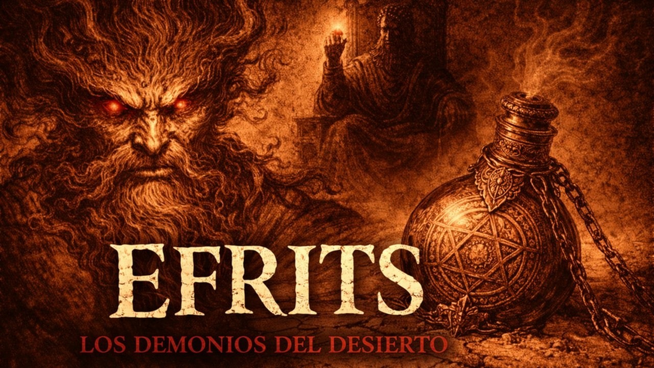 EFRITS: Los demonios de fuego del desierto y el sello de Salomón
