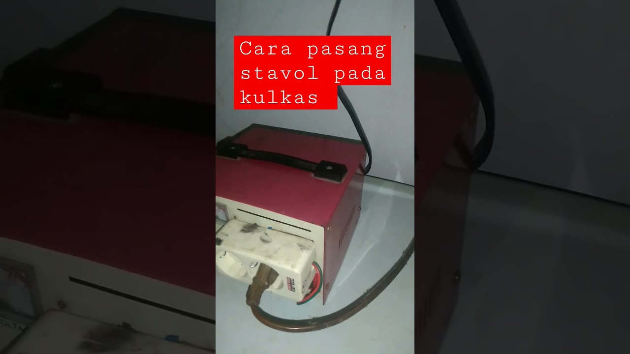 cara pasang stavol pada kulas