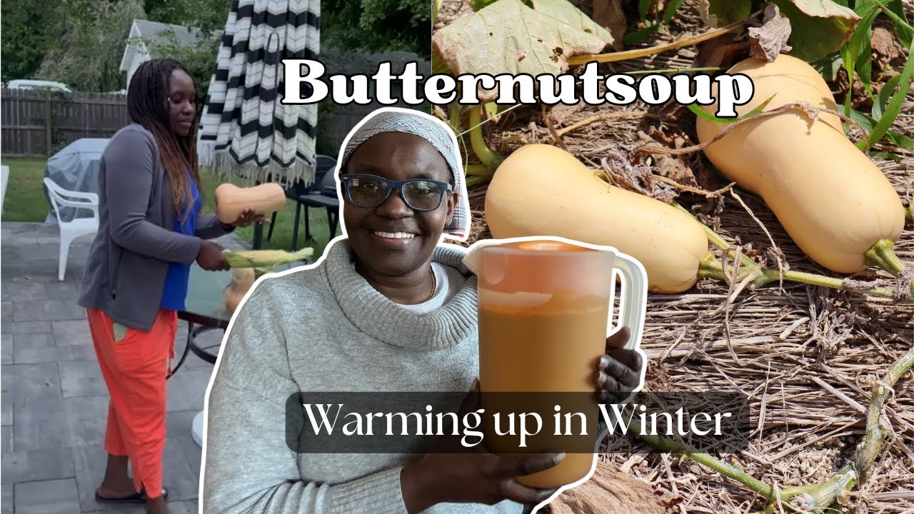From Garden to Bowl: Cozy Homemade Butternut Soup on a Cold Day