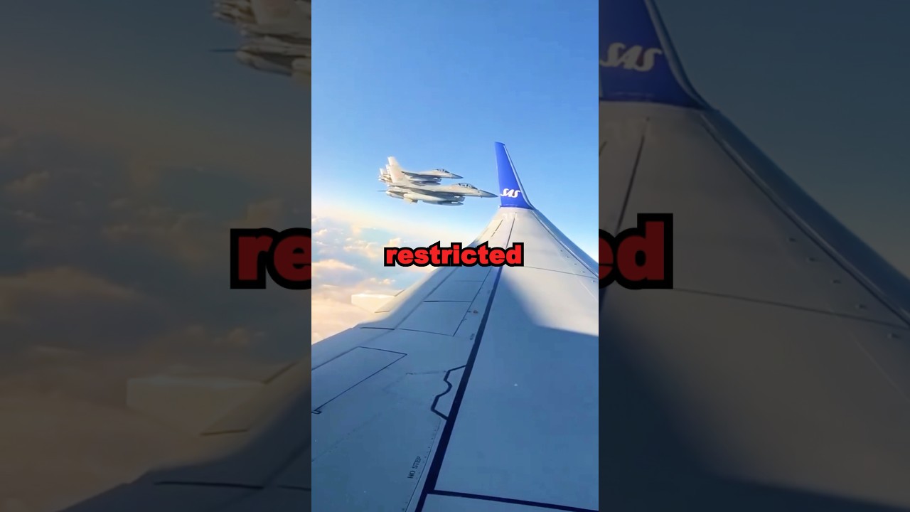 Plane Gets Intercepted By Fighter Jets! 😳
