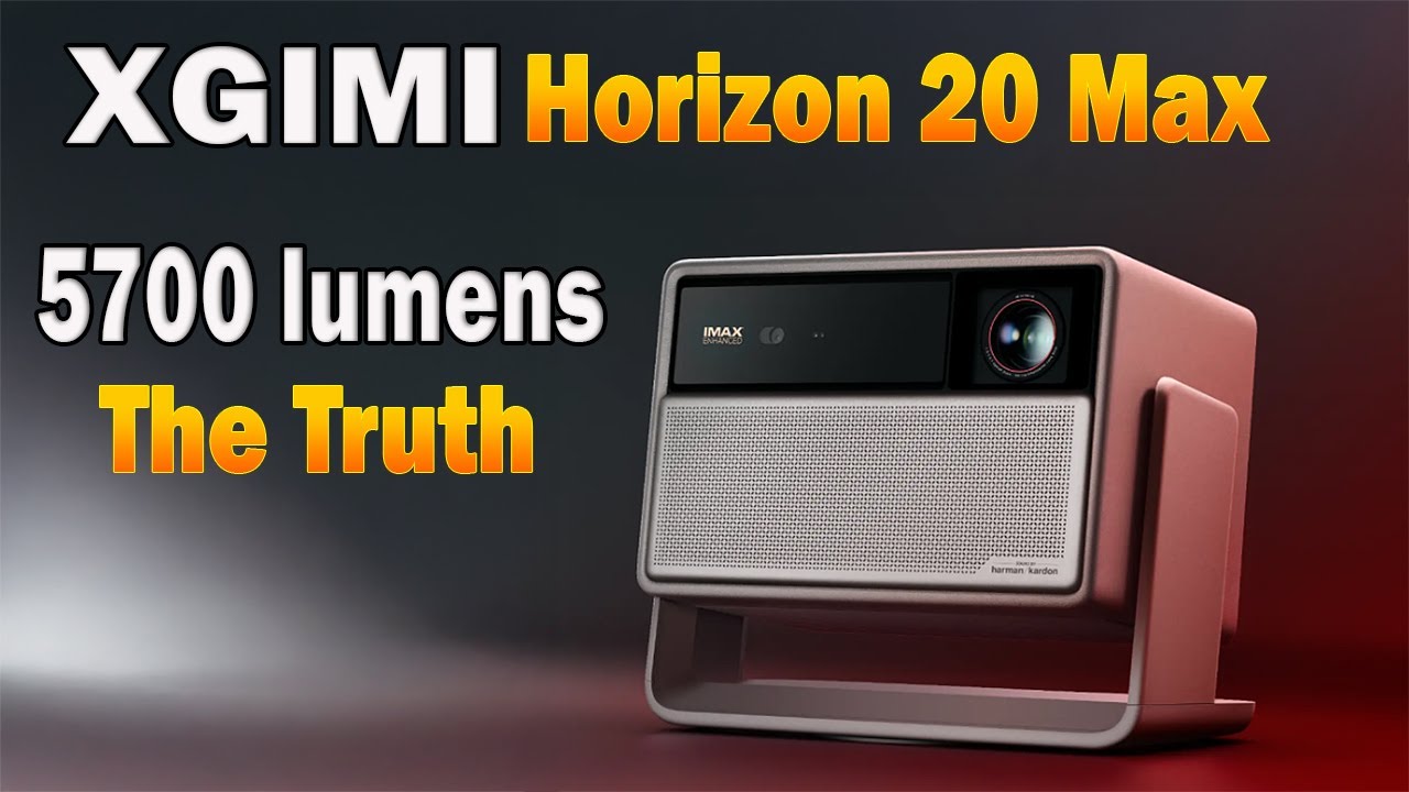 Тестирование XGIMI Horizon 20 Max + совершенно нового экрана ALR от NothingProjector!