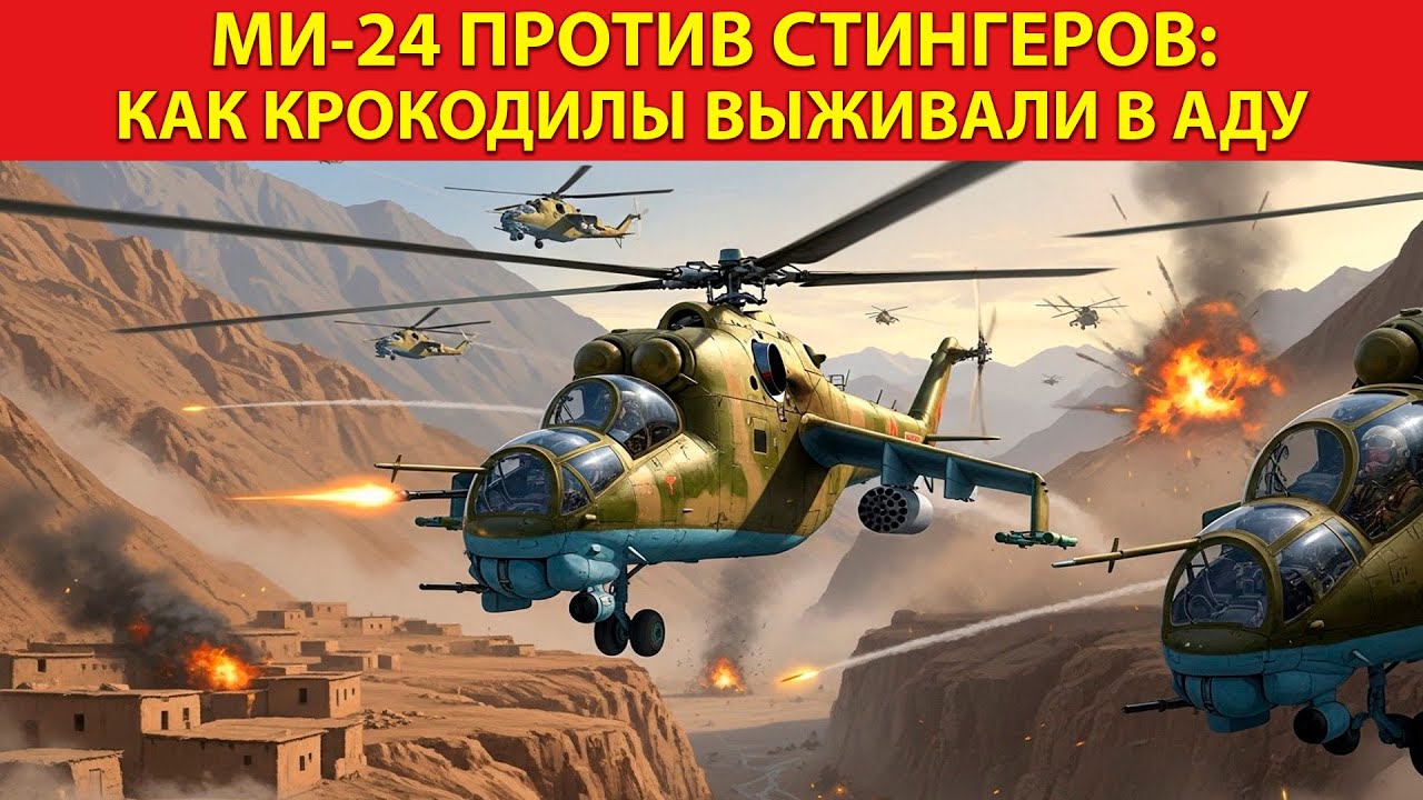 ВЕРТОЛЁТЫ СМЕРТИ: Ми-24 в Афгане и груз-200