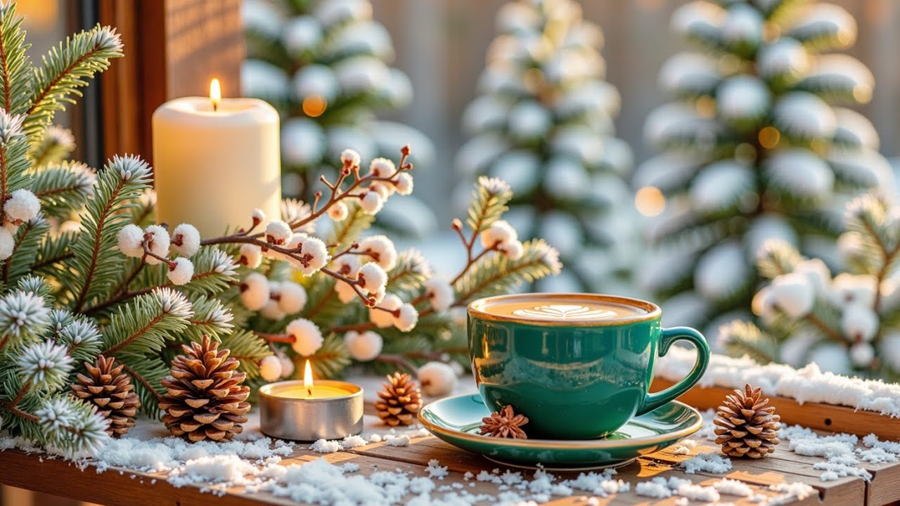 Cozy Jazz Coffee | Smooth Bossa Nova for Winter Mornings & Relaxing Sweet Vibes