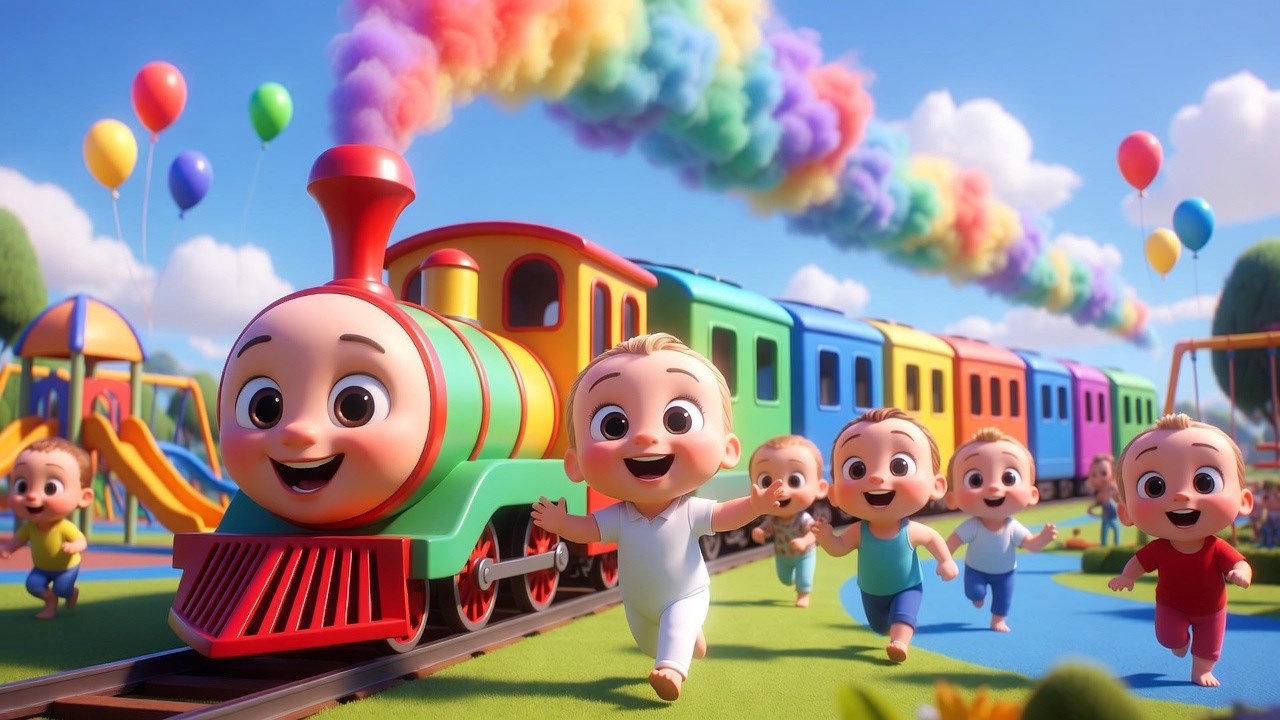 Tiny Tots Dance Fun 💃 | Dudi Dudi Dam Dam 🎵 Cute Baby Cartoon Video