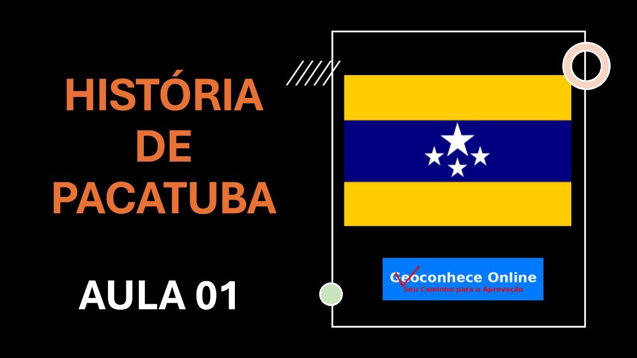AULA 01: HISTÓRIA DE PACATUBA - CONCURSO 2024