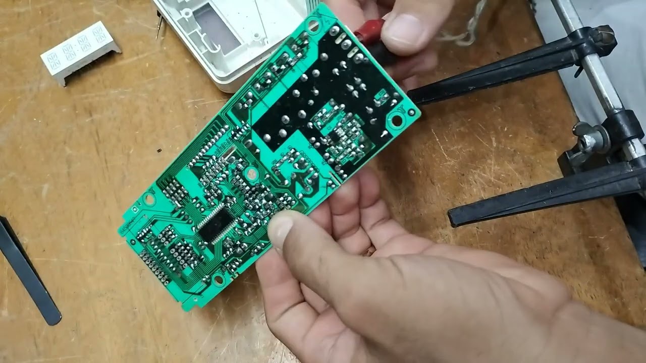 Microondas MEP41 não inicia teclado falhando teclas, nem sempre é membrana resolvido