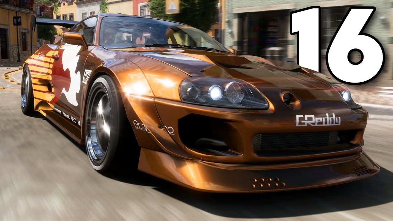 Forza Horizon 5 - Part 16 - TOYOTA SUPRA WIDEBODY BUILD