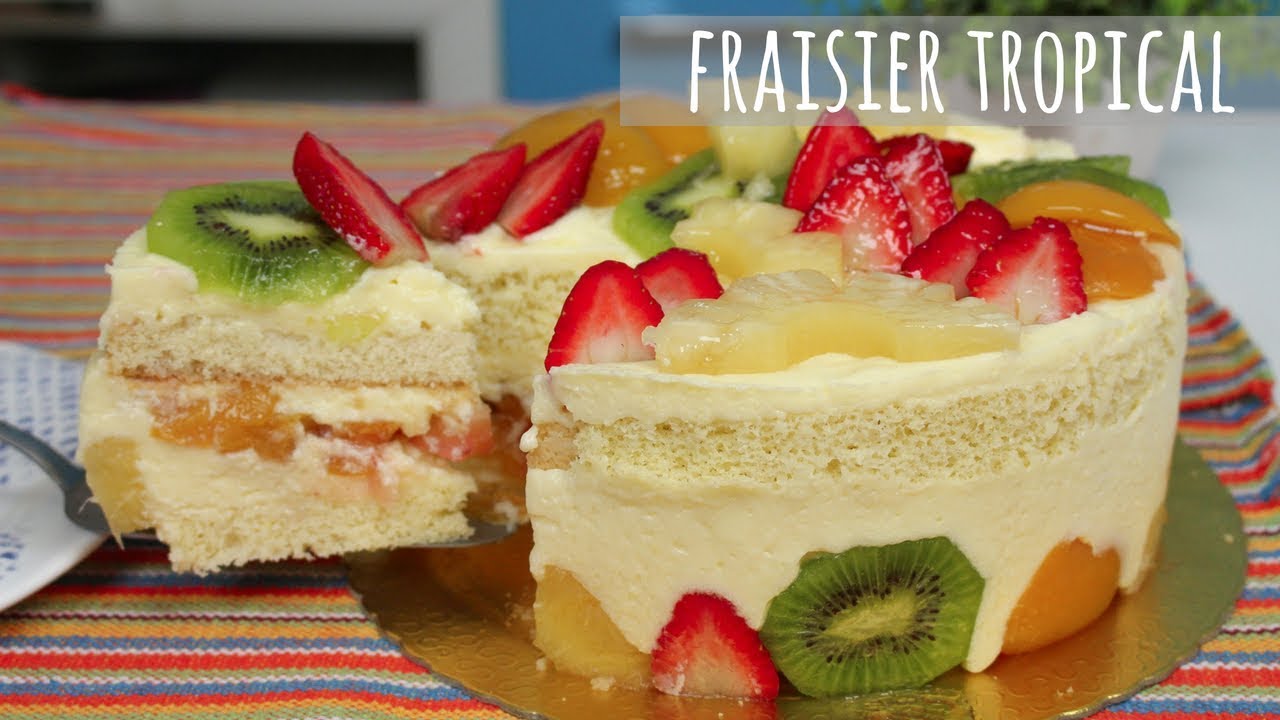UMA DELICIA ESTE CAKE TROPICAL - CHEF LÉO OLIVEIRA