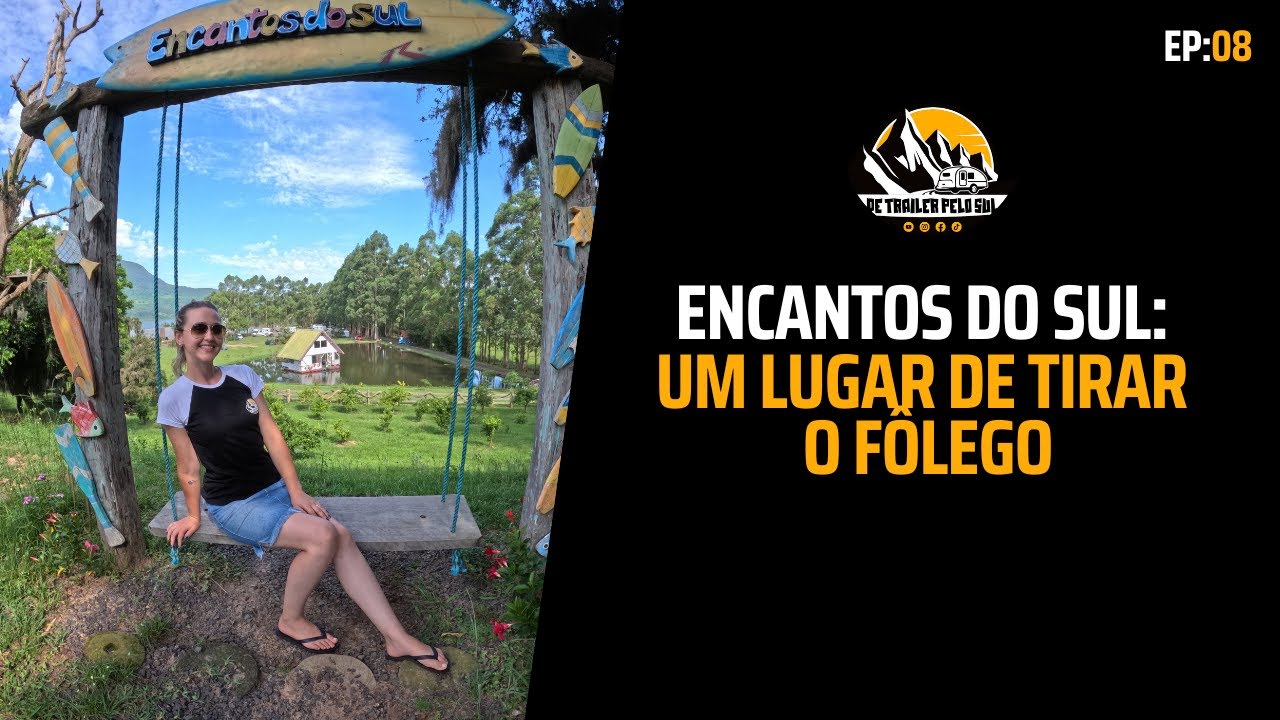 VLOG#08 CAMPING E POUSADA ENCANTOS DO SUL