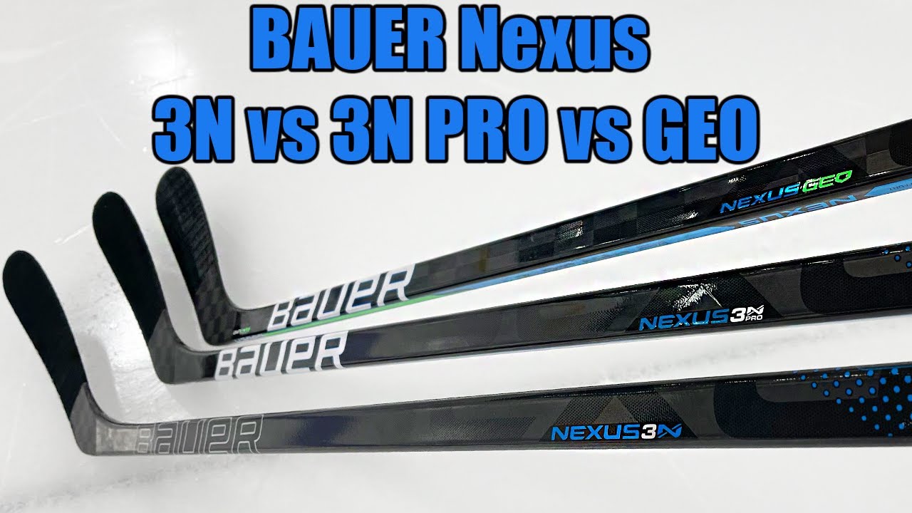 Сравнение клюшек Bauer Nexus 3N, 3N Pro и GEO — какую хоккейную клюшку стоит купить?