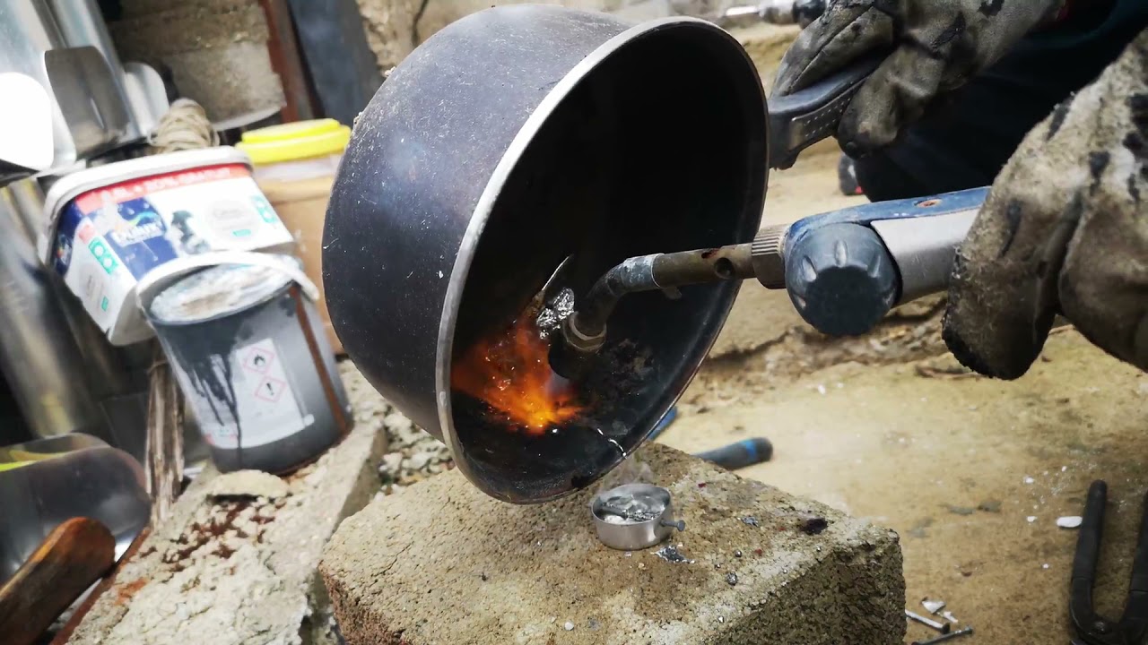 fabriquer un plomb de pêche avec une bougie