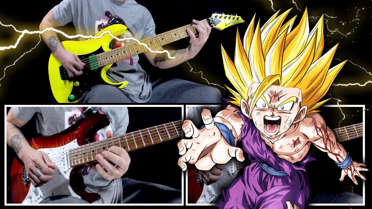 Dragon Ball Z | Unmei no Hi - Tamashi vs Tamashi (Gohan SSJ2 Theme) | Guitar Cover