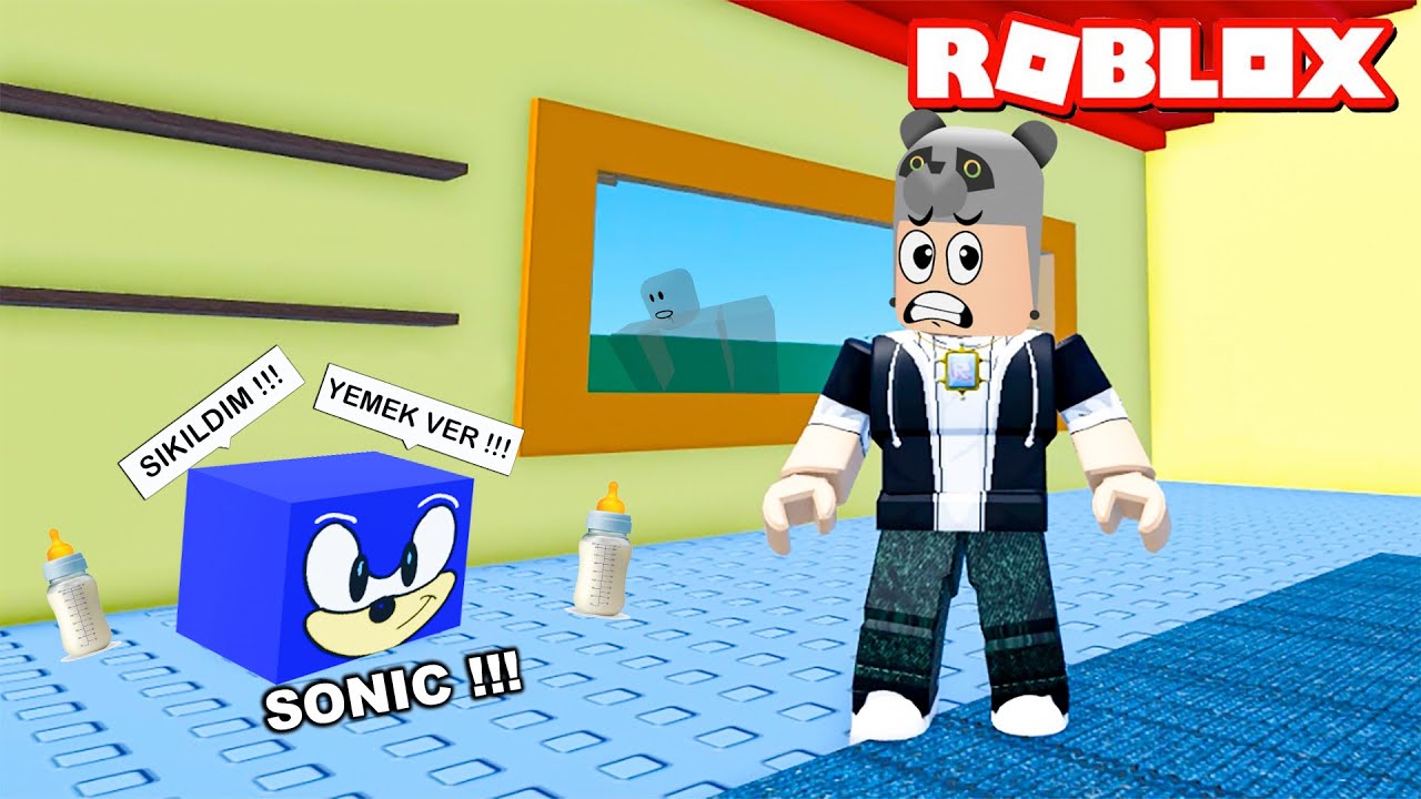 Sonic Bakıcısı Oldum! - Panda ile Roblox Raise A Sonic