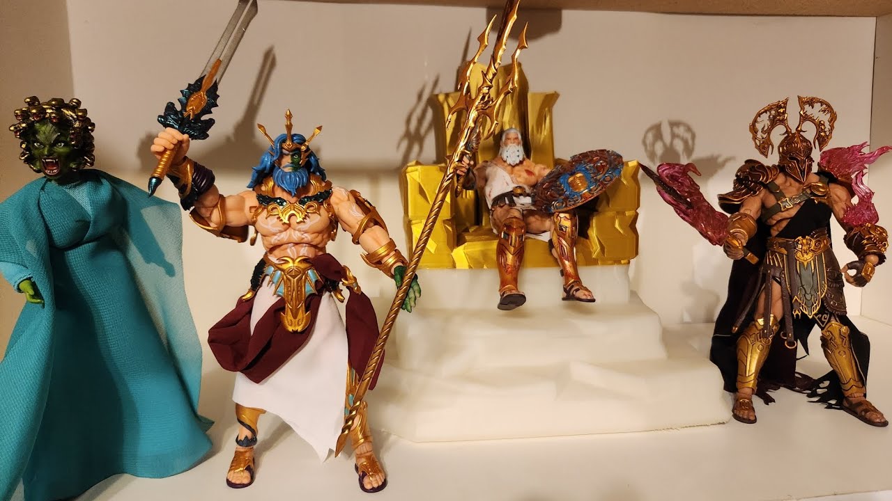 Poseidon action figure by Berserker Studios Myth God's of nations series