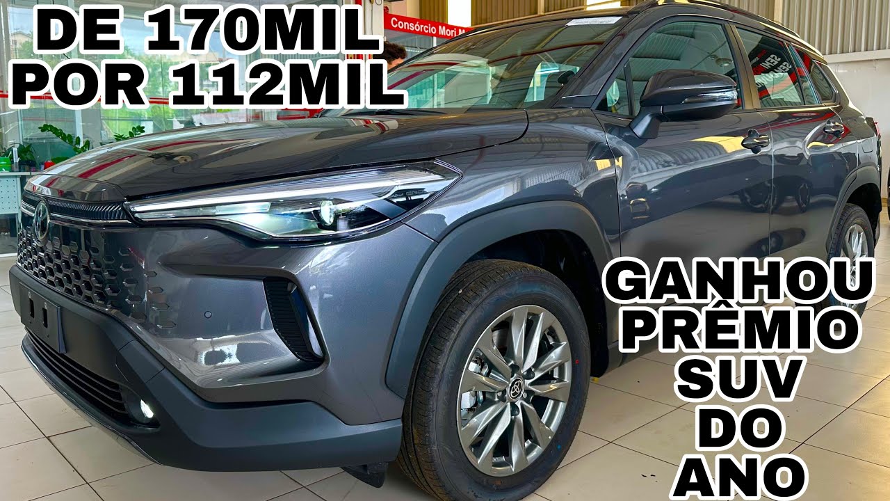 NOVO TOYOTA COROLLA CROSS 2025 VERSÃO DE ENTRADA XR | FOI ELEITO O SUV DO ANO PRÊMIO MERECIDO!!