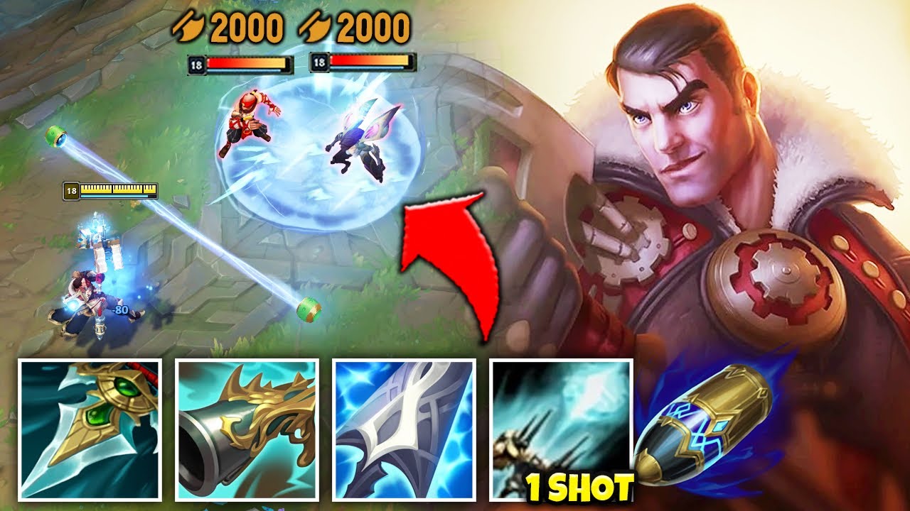 SNIPER JAYCE ONE SHOTS YOU FROM ACROSS THE LANE (BETTER DODGE HIS Q)