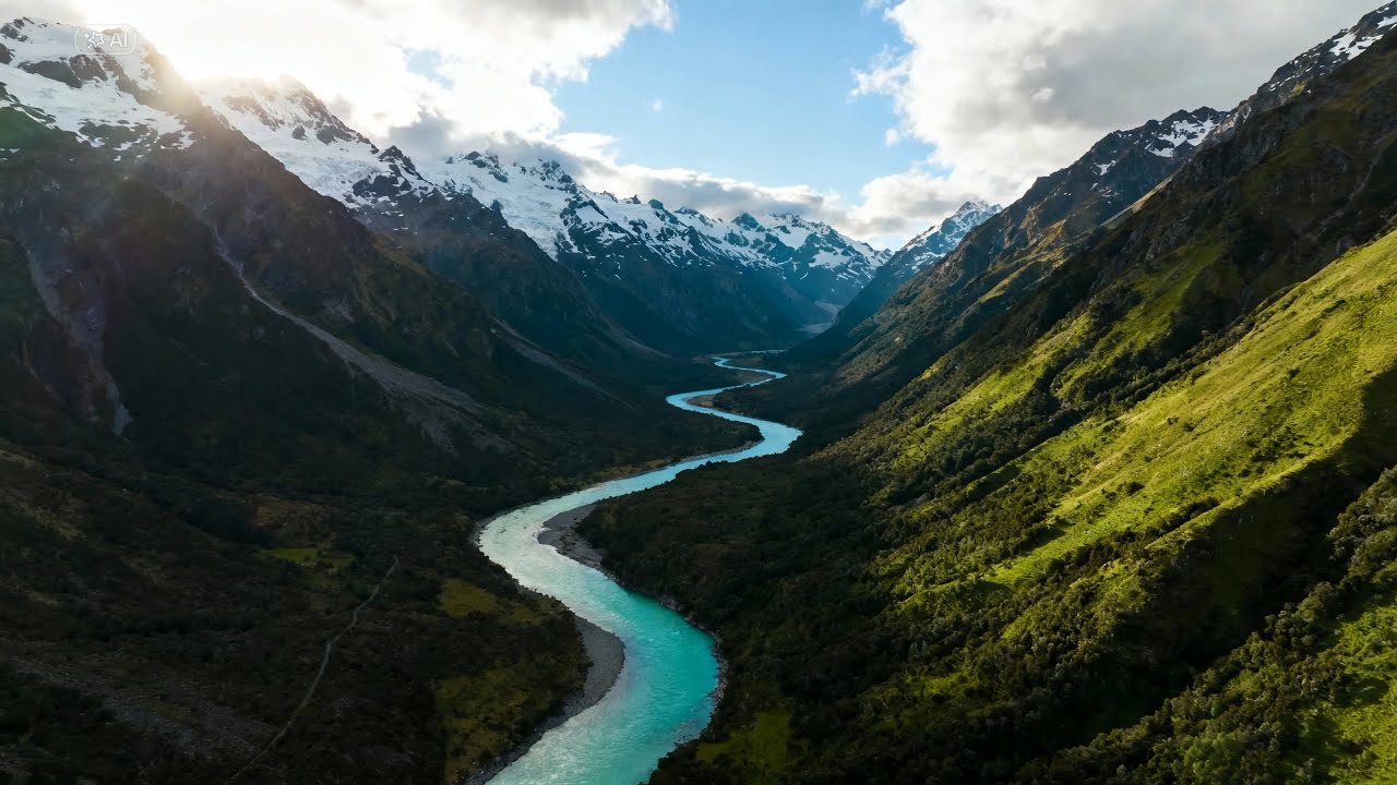Nature & Wildlife of NEW ZEALAND | Relaxing Piano | 4K UHD