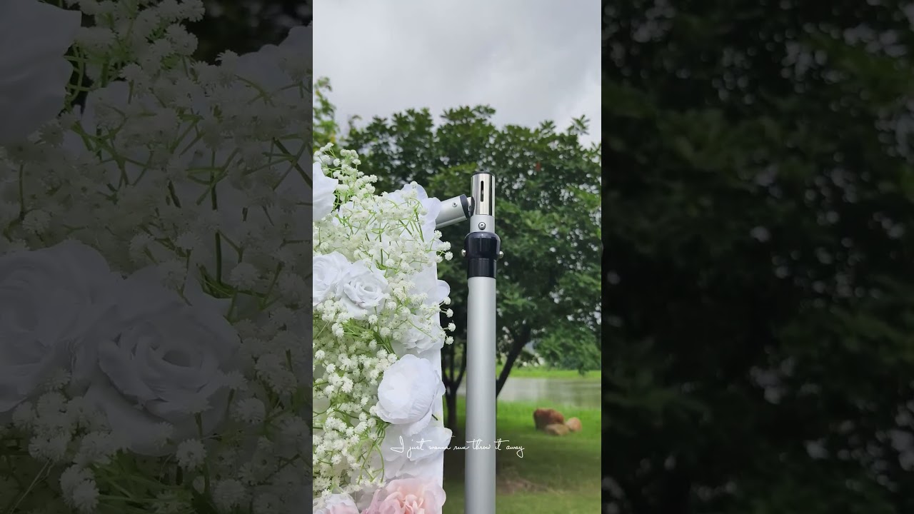 99% People won't tell you the secert! They setup this flower wall backdrop in 3 mins!