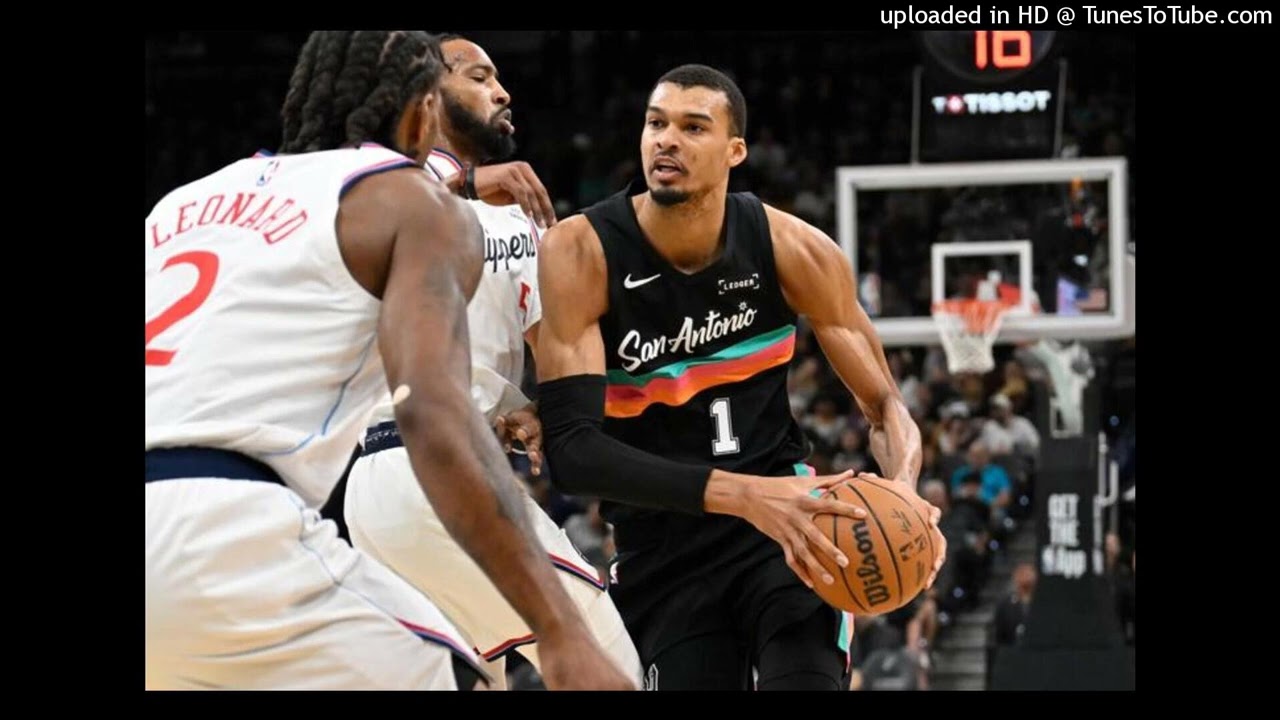 Victor Wembanyama rallies Spurs back from 25 against Kawhi Clippers