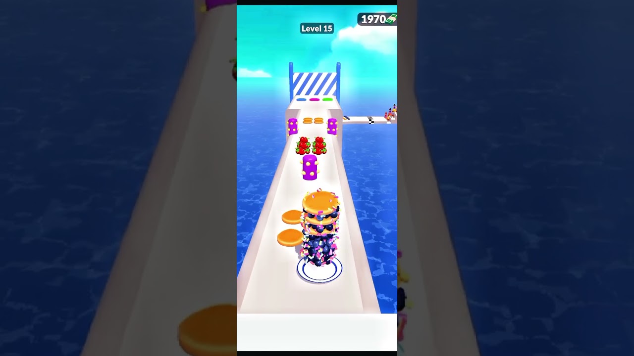 🤣 Funny Pancake Run 🥞😋 | Part - 3 | #newsfeed #gamingfeed #viralvideos 