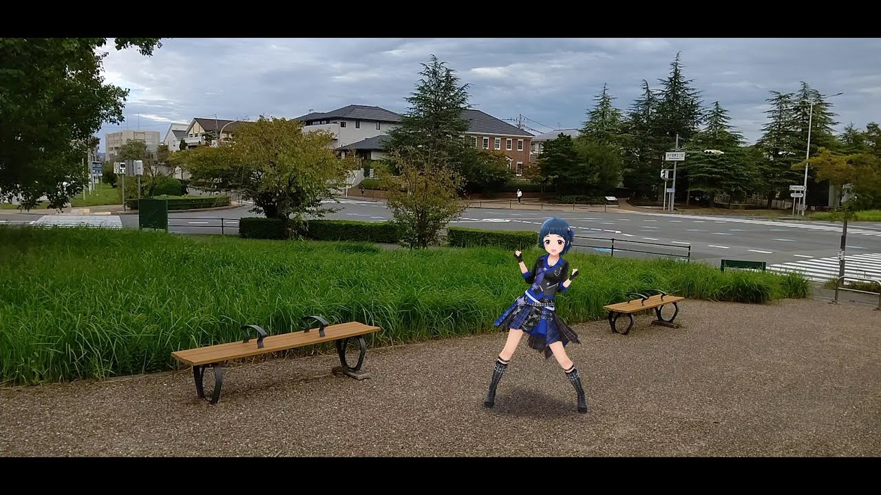【デレステAR　014】岡崎泰葉　［横　固定カメラ］