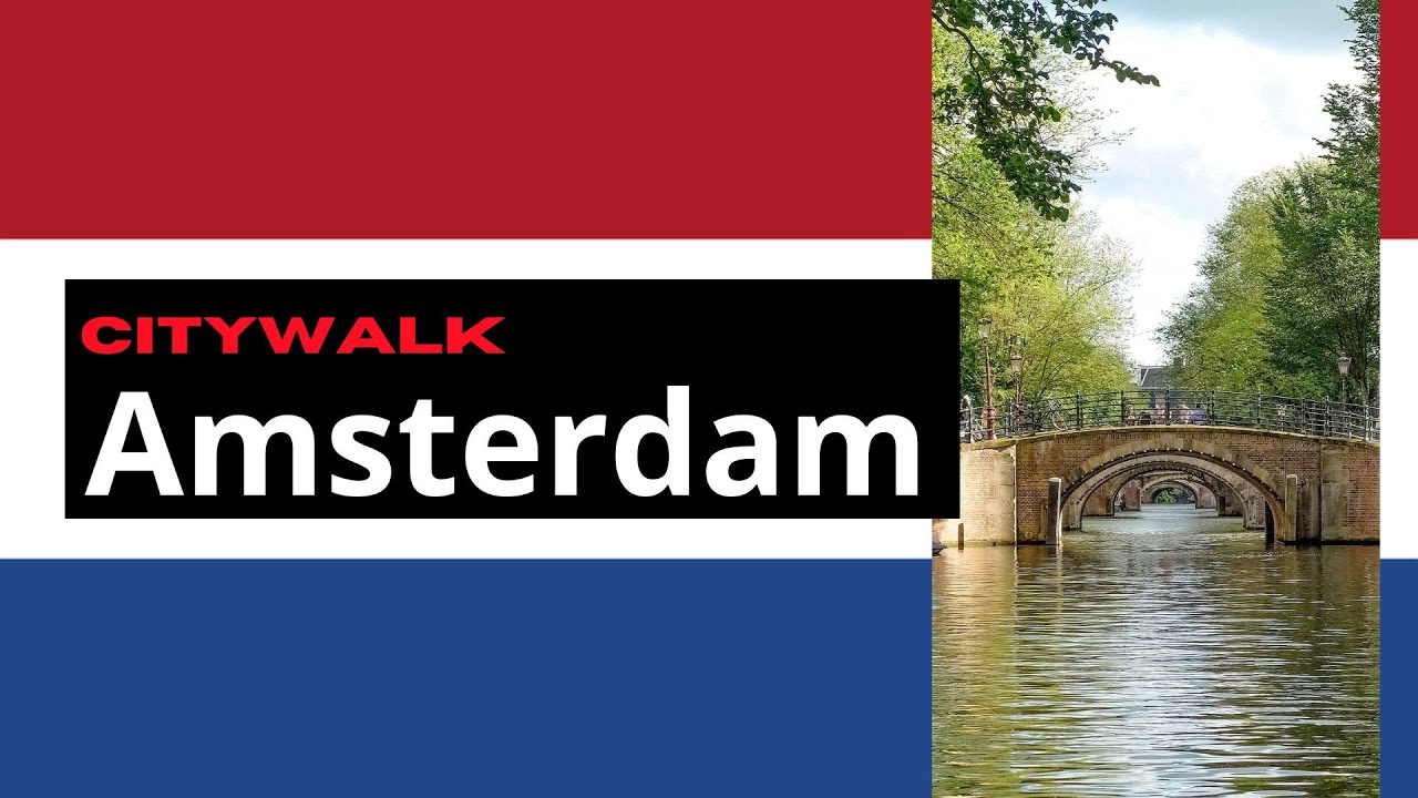 Amsterdamse grachten, Nederland | stadswandeling