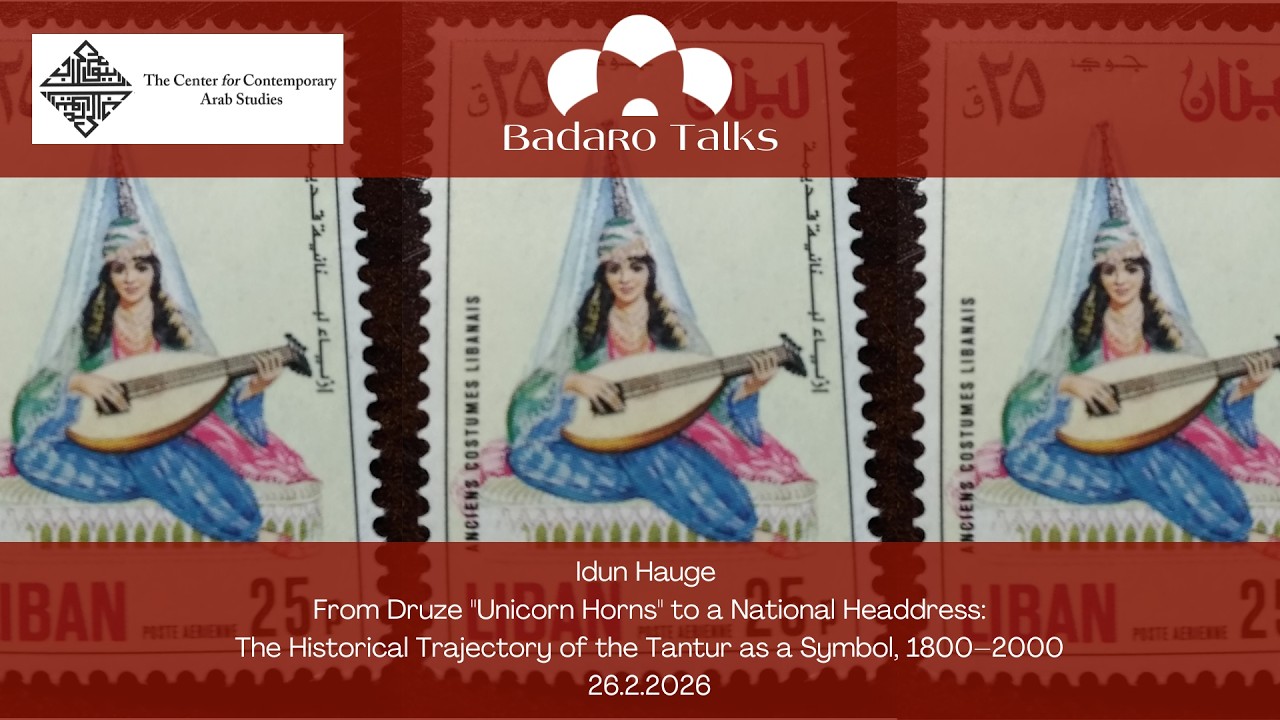 Badaro Talks: Idun Hauge: From Druze ”Unicorn Horns” to a National Headdress