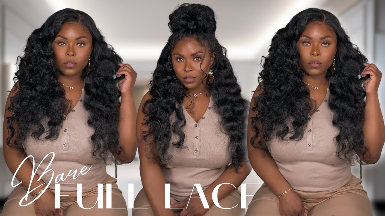 GLASS LACE 🔥 | Sensationnel Bare lace Full Lace Unit 4 (BEAUTIFUL WAND CURLS WIG)