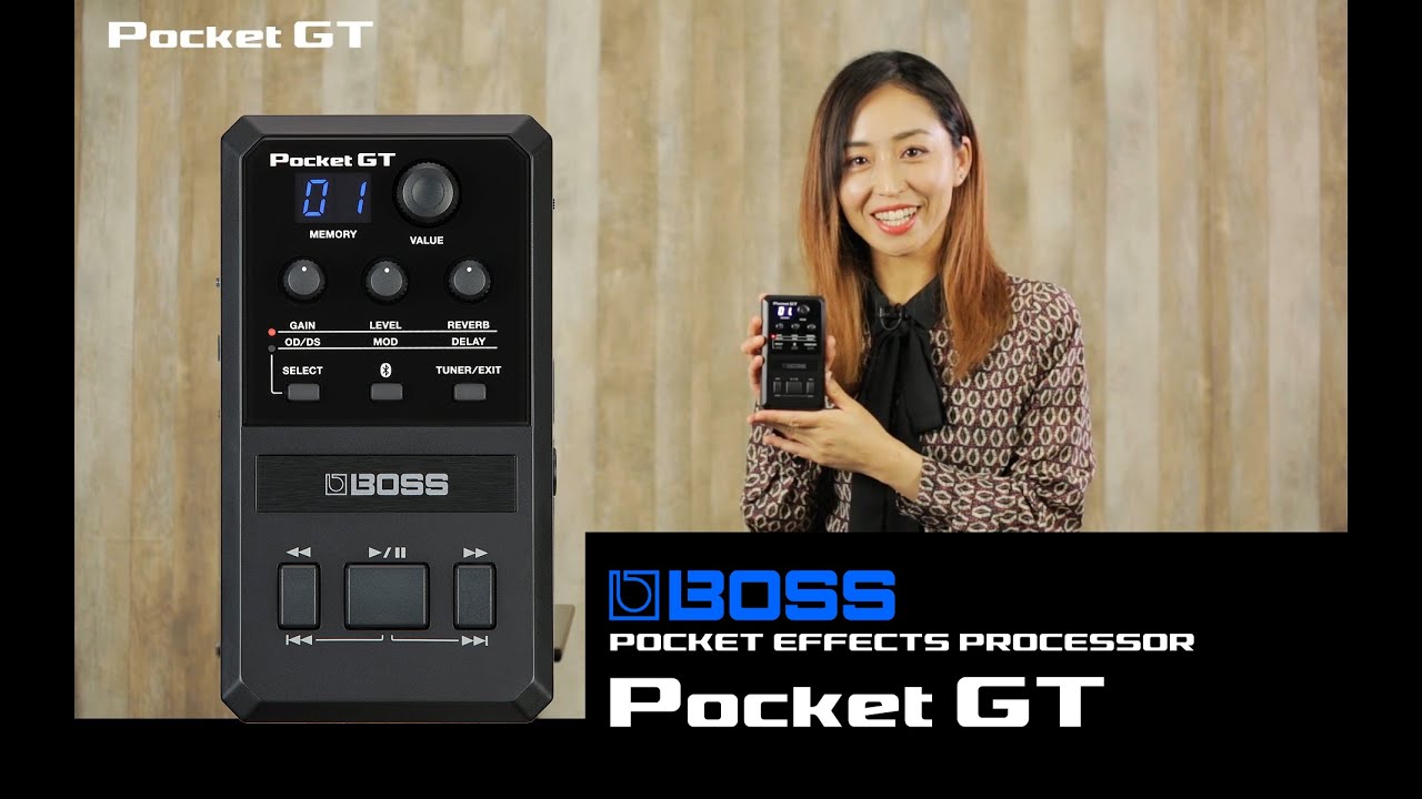 BOSS Pocket-GT解説ムービー feat.D_Drive Yuki