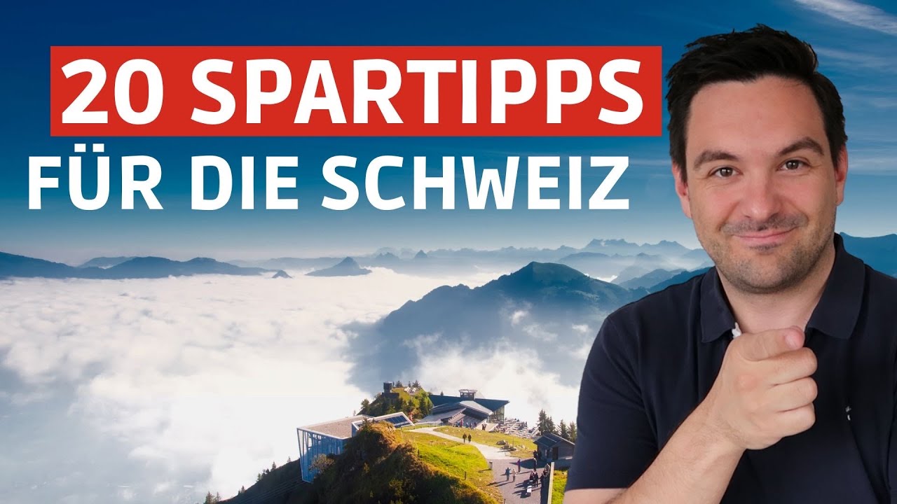 20 Spartipps von A bis Z für die Schweiz 💸🇨🇭 | Auswanderluchs