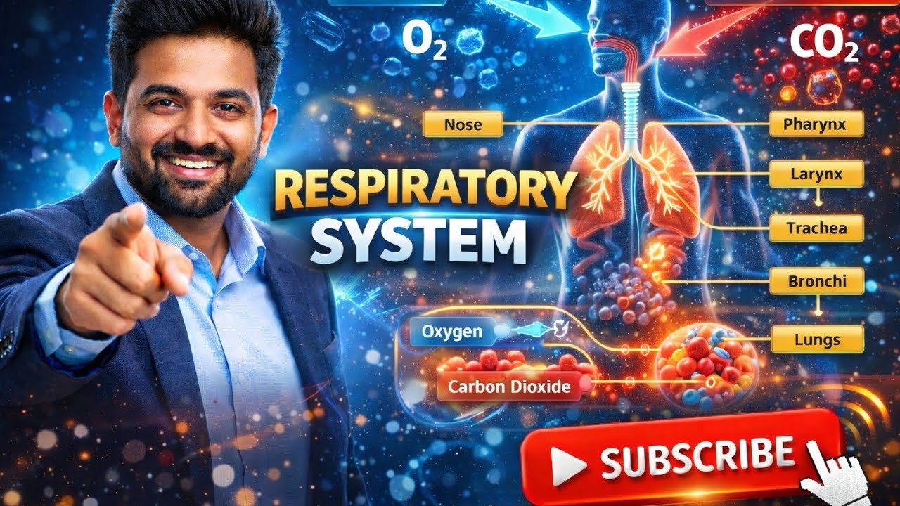 Respiratory System with 3D animation 