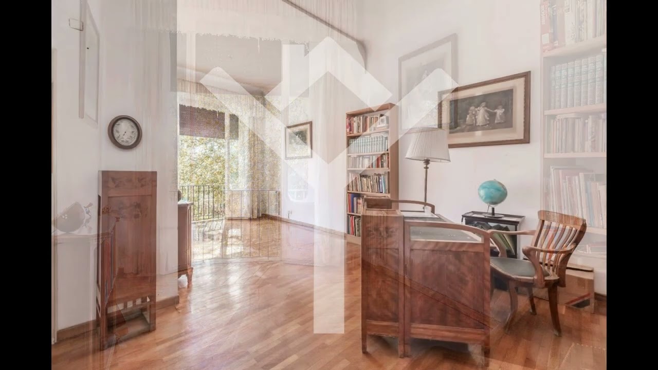 Prestigiosa proprietà in vendita con vedute panoramiche, parco verdeggiante in Via Flaminia, RM.