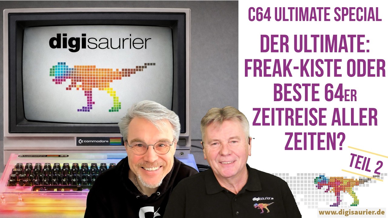 C64 Ultimate: Freak-Kiste oder beste 64iger Zeitreise aller Zeiten? Digisaurier Spezial 02