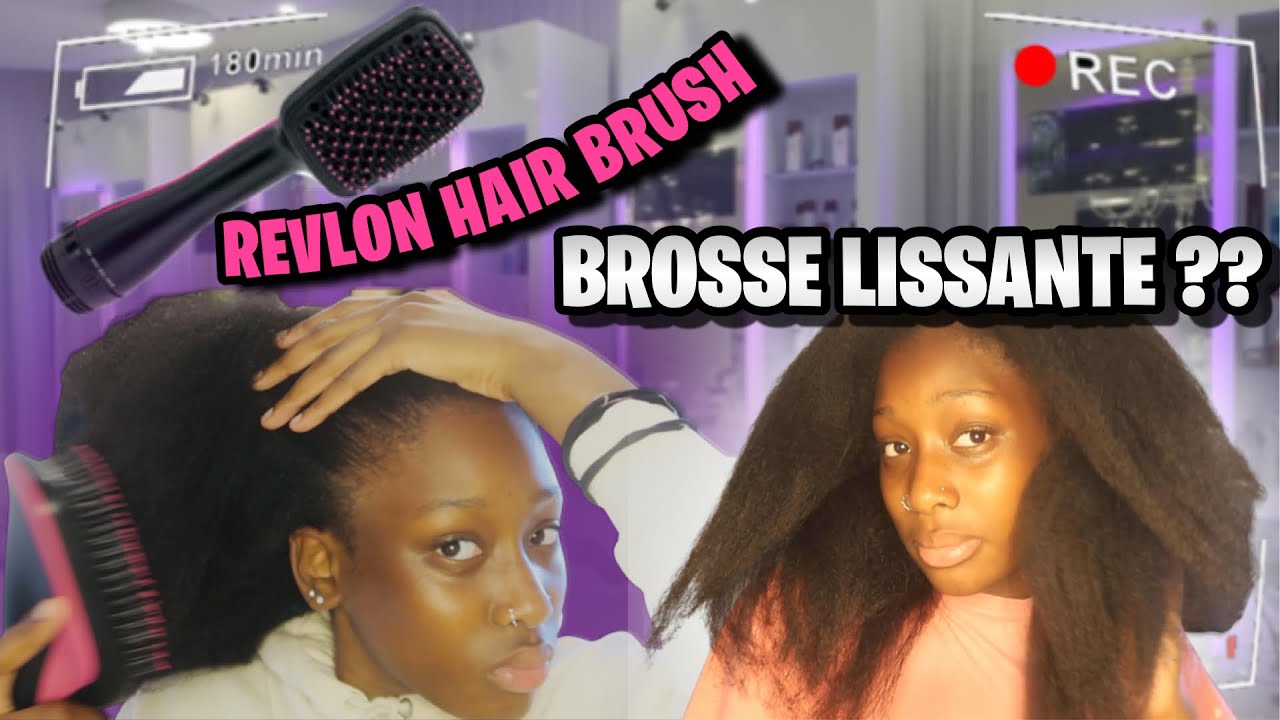 JE TESTE LA BROSSE SOUFFLANTE REVLON SUR MES CHEVEUX CREPUS (déçue) l Life As HD