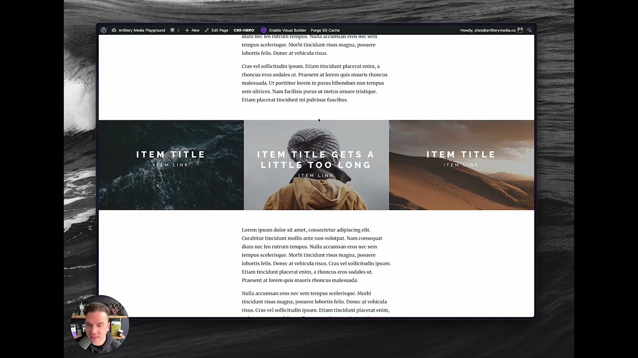 Column Image Links in Divi