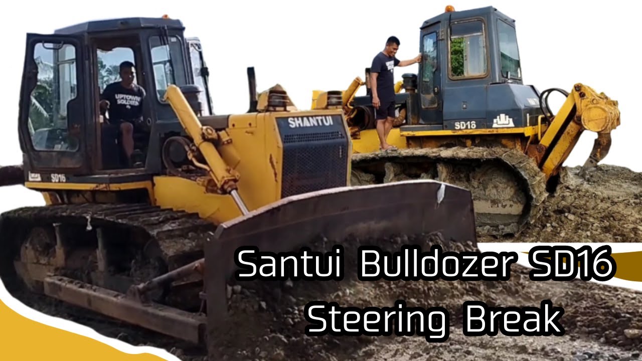 SHANTUI BULLDOZER SD16 | FIXING LEFT & RIGHT STEERING BREAK (PART 2)
