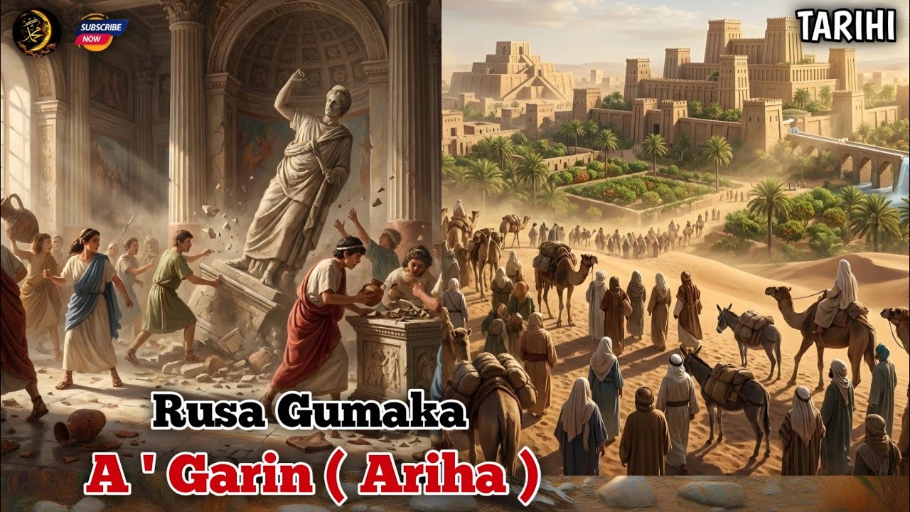 Buɗe Garin (Ariha) Da Rusa Gumaka - Cigaban Tarihin Annabi Yusha'u (As) | Hausa Story | #history