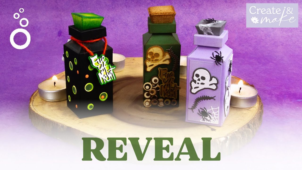 Brewing Up Magic: Eye of New Potion Bottle Die Set Reveal | Tonic Studios