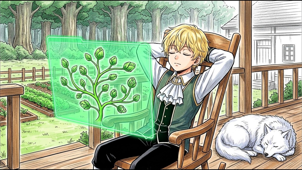 Reborn With NATURE Magic, He Built a Farm by the ELF Forest for a 100X SLOW LIFE! - Manga Recap