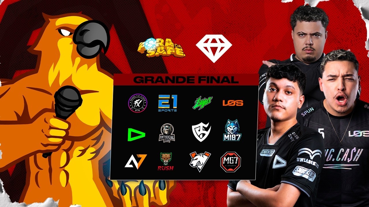 🔴COPA GWL COM FORA DA SAFE - GRANDE FINAL 🔴#FREEFIRE