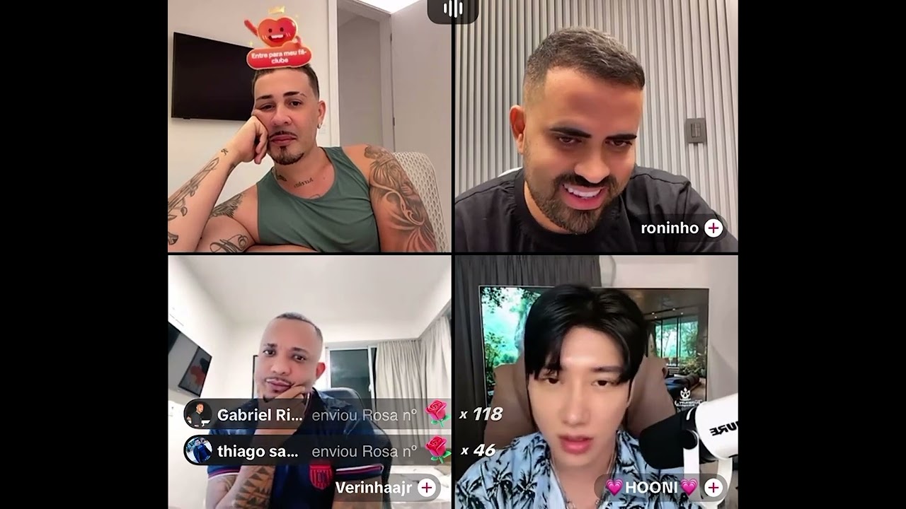 ESSA FOI A IDADE QUE O COREANO DEU PRA CARLINHOS MAIA, RONINHO E VERINHA EM LIVE #carlinhosmaia